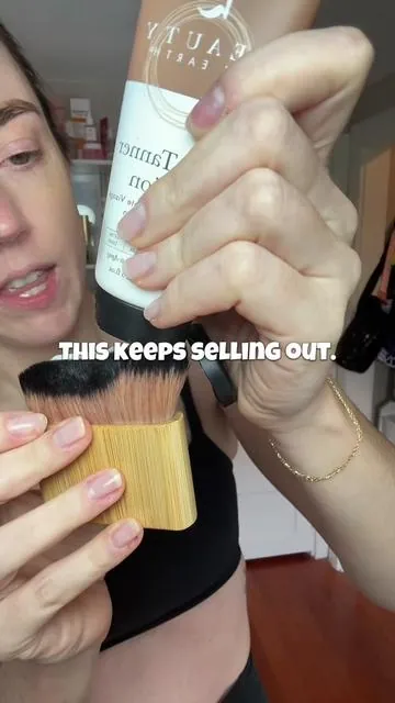 This keeps selling out and I understand why. The Beauty by Earth tanning lotion gives such a natural glow and people grab it fast when it’s in stock. If you’ve been thinking about it… don’t wait too long. Linked below. #selftanner #sunlesstan #glowingskin #beautyfind #tiktokshopfinds 