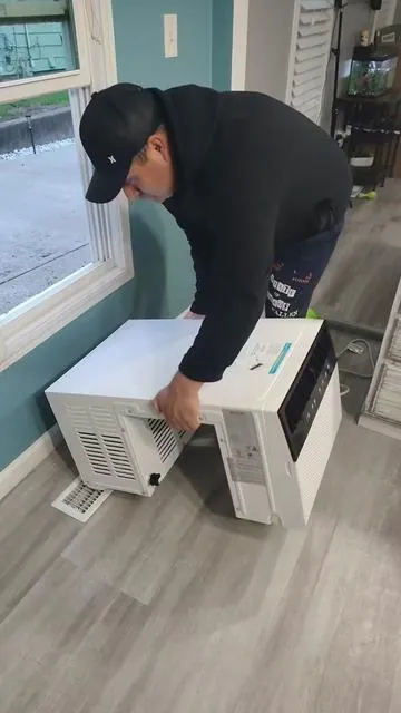 Window Air Conditioner, 10000 BTU Window AC Unit, U-Shaped Air Condtioner Cooling Room 550sq.ft #WindowAirConditioner   #ACForRoom #ACHome #TikTokShopCreatorPicks #Tiktokshopmothersdays 