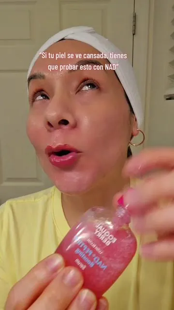 “Si tu piel se ve cansada, tienes que probar esto con NAD” EQQUALBERRY NAD. @EQQUALBERRY #koreanskincare #kbeauty #NAD #glowingskin #bigdreamsstartsmall 