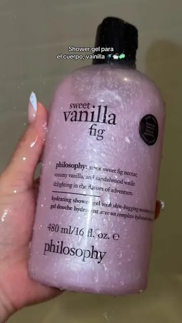 #philoshopy @philosophy  shower gel sabor vainilla te hidrata y huele súper rico 