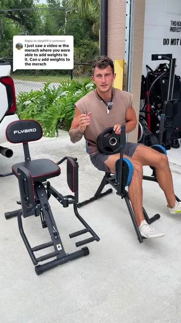 Replying to @stephf9 Not enough resistance, no way to really increase it, and you can’t do adduction. Merach’s abductor is not good…