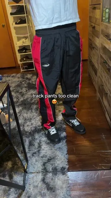 no flaws #fyp #trackpants #fashion 