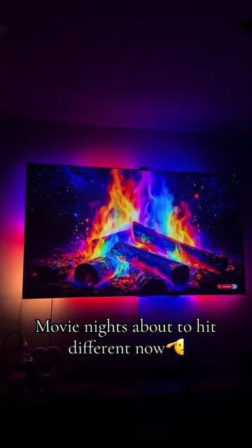 Such a game changer! #movienightideas #tvlights 