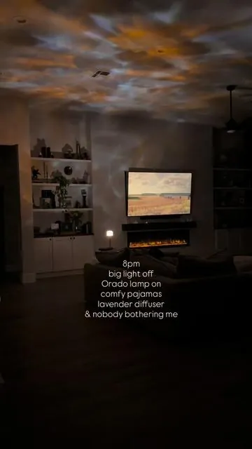 If your nighttime routine feels off you might need a @ORADO Official lamp ✨ #nightimeroutine #whimsy #cozyhome 