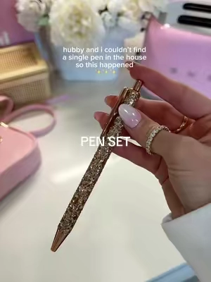 @Mr. Pen has the goods 🥹✨💅🤌 #pen #pens #writing #writingpens #glitterpens 