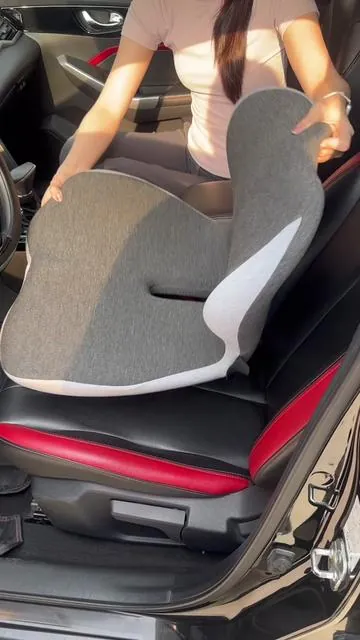 If you sit a long time,you need this to prevent back damage!#seatcushion #carcushion #lowbackpainrelief #memoryfoam #tiktokshopcreatorpicks 