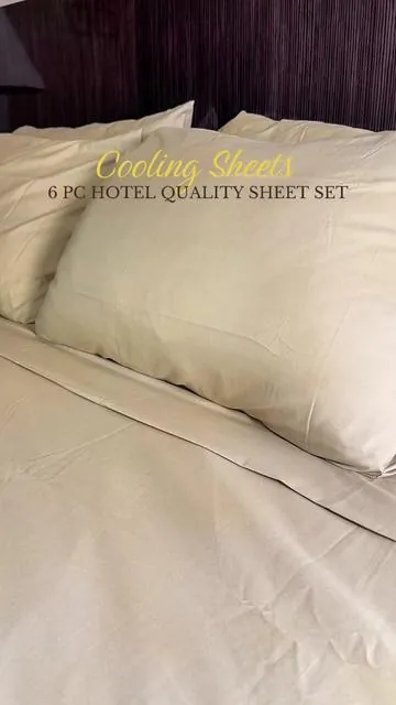 Soft affordable sheet set ❄️  #sheetset #coolingsheets #sheets 