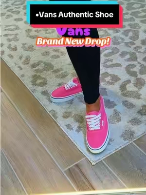 Vans authentic shoe in the color bubblegum pink 🌸🍭🍬 #vans #vansauthentic #minimalistshoes ##tiktokshopnothersday##tiktokshopcreatorpicks