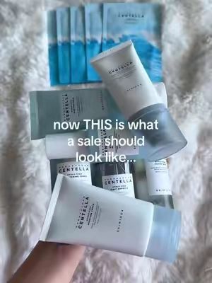 amazing deal for a limited time 🤍 skin1004 hyalu-cica uv glass skin set daily sunscreen tiktok shop #tiktokshopcreatorpicks #tiktokshopstockup #tiktokshopmemorialday #SKIN1004NewArrivals #SKIN1004 skin1004 viral sun serum lightweight hydrating spf no white cast glass skin korean skincare gift ideas for her maehni @SKIN1004 US 
