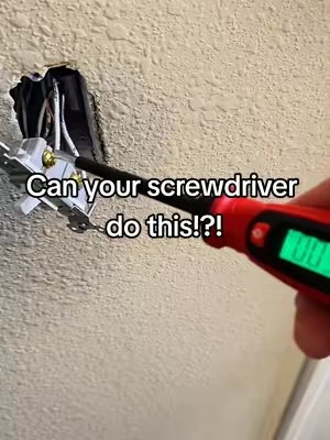 Don't need to pull out a multimeter every time now! @KAIWEETS  #electrician #DIY #diytools #electrical #screwdriver 