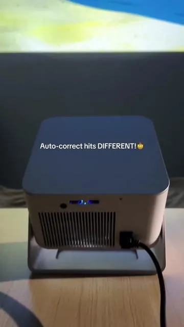 Auto-correct hits DIFFERENT!🤠#weeklydeals #tiktokshopstockup #tiktokshopmothersday #projector #techvibes 