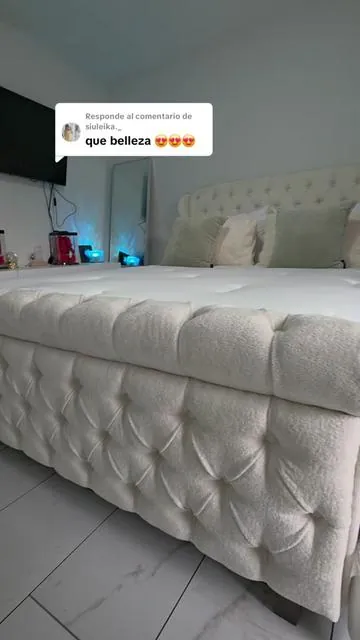 Respuesta a @siuleika._ Cama Moderna y elegante #tiktokshopmothersday #tiktokshopstockup 