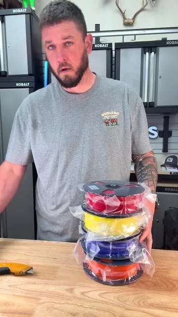Run bigger prints without stopping. The SUNLU 4kg PLA/PLA+ Filament gives you long, consistent runs with smooth extrusion and solid layer adhesion—perfect for bulk jobs and serious makers. Less swaps, more printing. #tiktokshop #3dprinting #filament #maker #3dprint