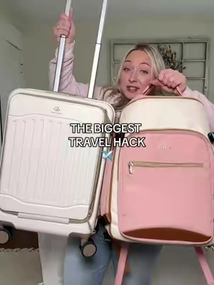 This just makes sense #carryon #carryonbag #travelbag #travelbackpack #travelhack 