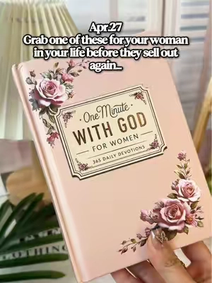 365-day devotional book for Christian women, filled with real-life struggles and scripture guidance to grow closer to God daily.#ChristianDevotional #FaithForWomen #DailyDevotional #ChristianLiving #FaithJourney