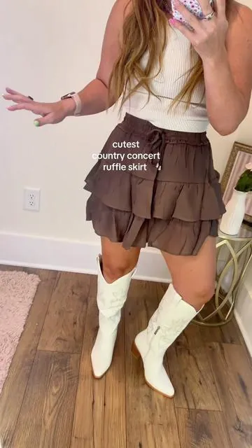 #tiktokshopstockup #tiktokshopcreatorpicks #tiktokshopmothersday #countryconcertoutfit #skortoutfit 