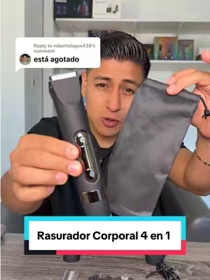 Replying to @robertolagos438 recortadora de vello corporal para hombre resistente al agua máquina de afeitar masculina 4 en 1 recortadora de nariz y barba kit de grooming para hombre afeitadora corporal uso en seco y mojado depiladora masculina sin cortes cuidado personal para hombres #CuidadoMasculino #AfeitadoPerfecto #GroomingHombre #TikTokShopLatino #HombresConEstilo 