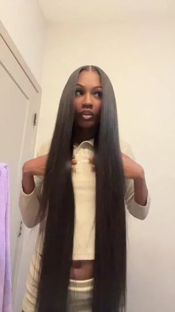 😍😍 Long Inches Onlyy #blinghair #40inch #wiginstall #foryoupage #viral @Bling Hair Global Official 