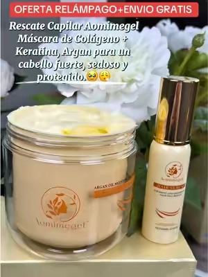 De los mejores tratamientos para cabello maltratado reseco y sin vida lo deja como seda #tratamientosparaelcabello #tratamientocapilar #keratintreatment #haircareroutine #hairmask @Aomimegel Official 