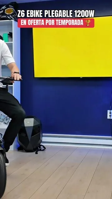 Aprovecha la oferta en la Ebike plegable de 1200w Z6 #tiktokshopstockup #tiktokshopmothersday #tiktokshopcreatorpicks #ebikeplegable #ebikes 