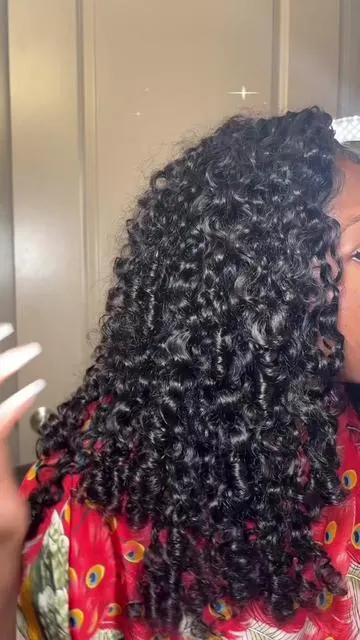 So quick and easy 😍✨ $44 Crochet Burmese Curly! #crochet #hairstyles #tiktokmademebuyit #TiktokShopStockUp #crochethairstyles 