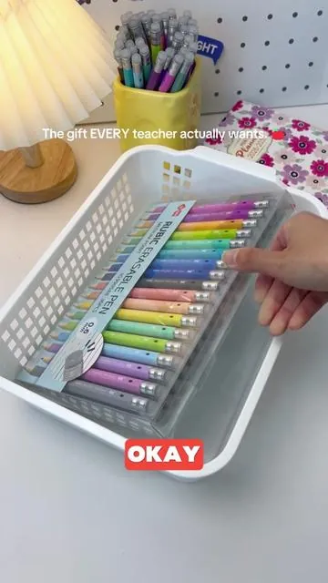 The gift EVERY teacher actually wants.🍎#iigen #backtoschool  #gift #tiktokshopmothersday#erasablepen 