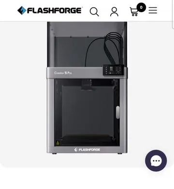 hey guys now you can get flash forge newer bigger creator 5 pro here on tiktok using the link in the video  Fully enclosed printer 4 tool head  minimal waste  quicker multicolor printing  #3dprinting #multicolor  #flashforge 