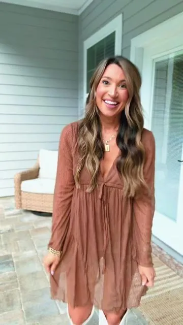 Obsessed with this lace dress with built in shorts! Perfect for a country concert! #fypシ #tiktokshopcreatorpicks #countryconcertoutfit #classystyle #tiktokshopfinds 