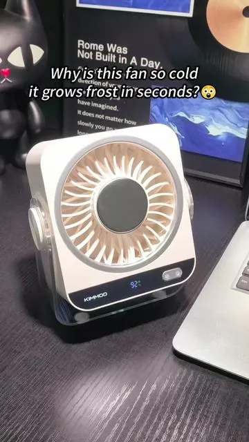 Hot room? Hot desk? This cooling fan is small, powerful, and super quiet. With 199 speeds, rechargeable battery, and 270° rotation, it’s the perfect summer setup for home or office. Grab yours before it sells out.#DeskFan #SummerMustHave #PortableFan #summervibes #TikTokMadeMeBuyIt