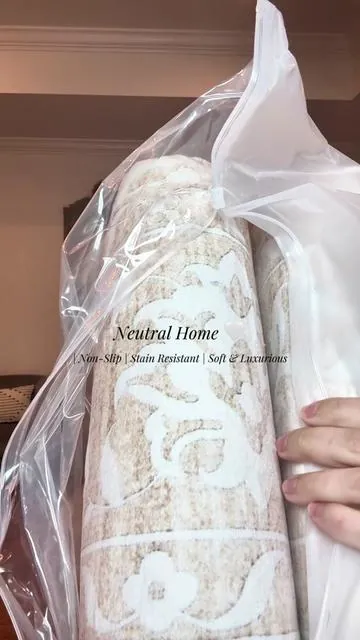 soft. neutral. functional. a rug that stays in place, handles messes, and still looks expensive #neutralhome #neutraldecor #cozyhome #homefinds #rugtok @Art&Tuft Rugs 