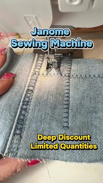 Boasting convenient features like 15 of the most popular and versatile built-in stitches, a four-step buttonhole, adjustable stitch length and a front-loading bobbin system, these sewing machines could be one you can grow into.  Don’t let the gorgeous printing and striking designs fool you, these full-sized sewing machines also have an interior heavy duty metal frame, dual retractable spool pins, and four presser feet.   #sewing #sewingtiktok #sewingtutorial #quilting #tiktokshopstockup 