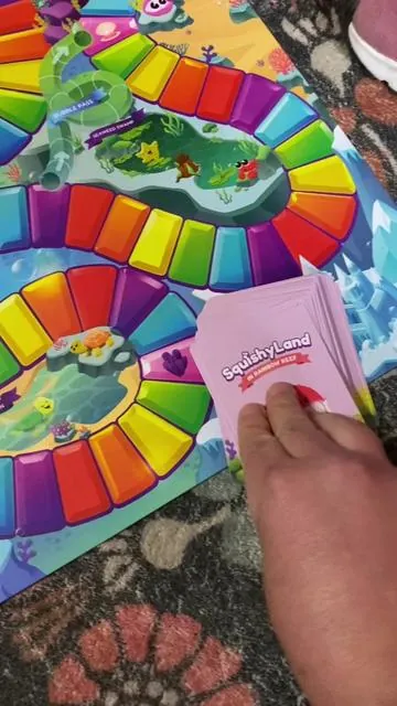 The best reading game for kids in  pre-K through 2nd grade! It’s so much fun and the kids are learning as they play #squishyland #boardgames #learninggames #teschersoftiktok #tiktokshopcreatorpicks 