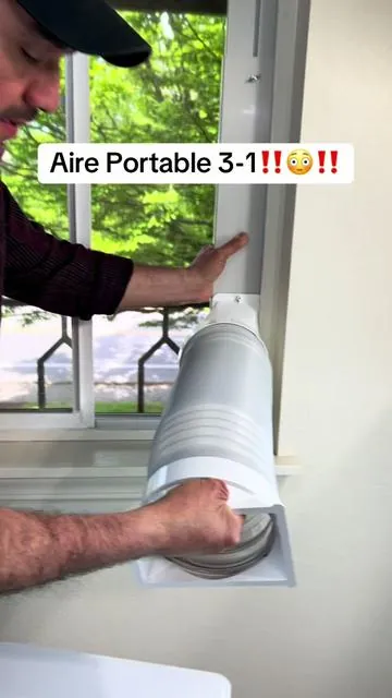 Aire acondicionado portable 3-1 AC, Deshumidificador y ventilador de 10,000 BTU fácil de instalar #portableac #airconditioner #summerVibes #tiktokshopmothersday #tiktokshopstockup Disclaimer: El precio mostrado es el vigente al momento de la grabación y puede cambiar. Las promociones pueden tener restricciones o disponibilidad limitada @Cowsar Appliance  
