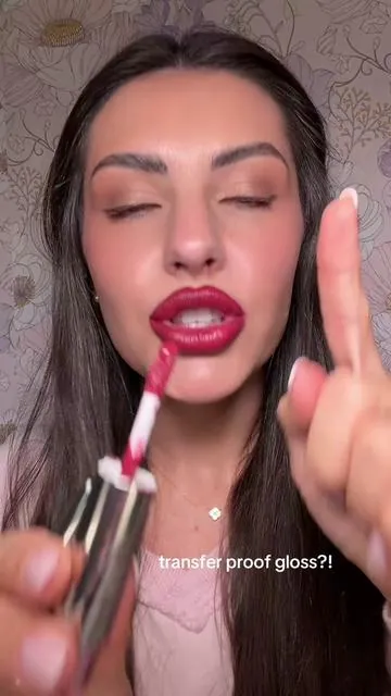 a gloss that becomes transfer proof….this is so perfect💋💄 @Time Phoria Global #timephoria #lipcombo #newmakeup #tiktokshopcreatorpicks #ttsbeautybesties 