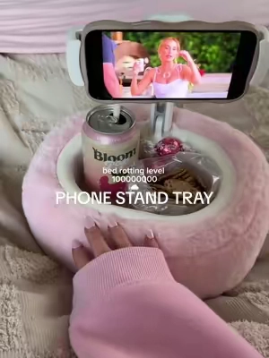 take anything but don’t take my phone tablet tray pillow thingy 🤌✨💅☁️ #bedrot #bedtime #bedroominspo #phonestand #phonestandholder 