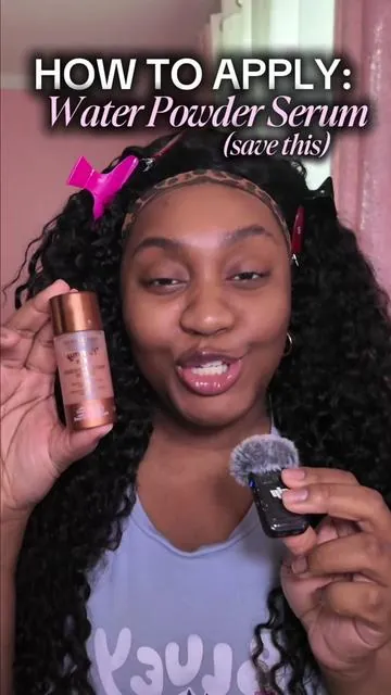 WATER POWDER SERUM 💦🎀 i hope this helps answer your questions. If you are an oily girl I recommend both blurring balm & water powder just for the best long lasting oil controlled makeup but they work great on their own as well ⭐️ @DanessaMyricksBeauty #danessamyricks #danessamyricksbeauty #makeupforbeginners #makeupforoilyskin #springmakeup 