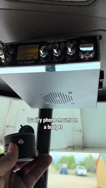 I use it every day.  #hypermount #phonemount #phonemagnet #trucker  #cbradio 