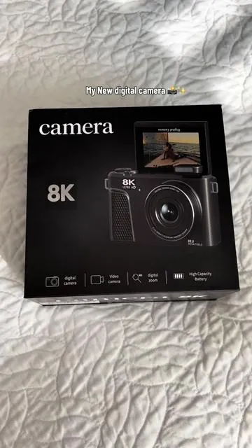 Cámara digital para fotografía, cámara para vlogging de 88 MP para YouTube con pantalla abatible de 3" y 180°, zoom digital de 18x, cámara compacta con tarjeta Micro SD de 32 GB para principiantes, 4K, LCD 📸. #digitalcamera #camera #summervibe #tiktokshopstockup #tiktokshopcreatorpicks 