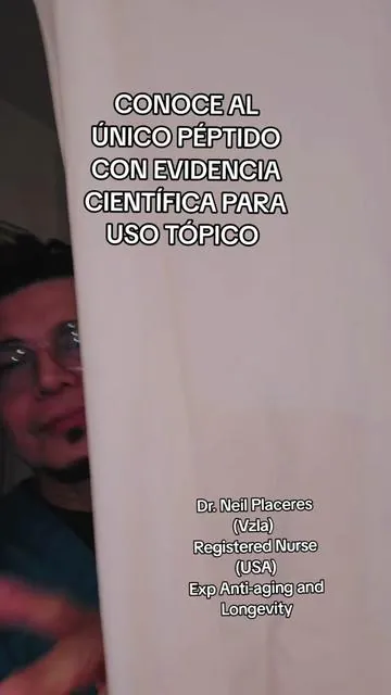 EL ÚNICO PÉPTIDO CON EVIDENCIA CIENTÍFICA PARA SER USADO DE MANERA TÓPICA. RESULTADOS EXCELENTES EN LA PIEL. #peptidodecobre #peptidos #cobre #registerednurse #drjovensiempre 