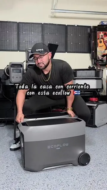 Con la Delta 3 ultra de ECOFLOW tu familia puede disfrutar de corriente en toda la casa #ecoflow #generador #cubanos #tiktokshopmothersday #tiktokshopmemorialday 
