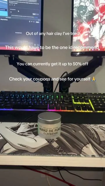 Get yourself some hair clay🙏 #hanzdefuko #hairclay #hairproduct 