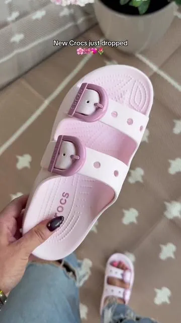 Crocs seriously keep getting cuter with every new drop! #crocs #crocsspotlightday #crocssandals #summersandals #tiktokshopcreatorpicks @Crocs 