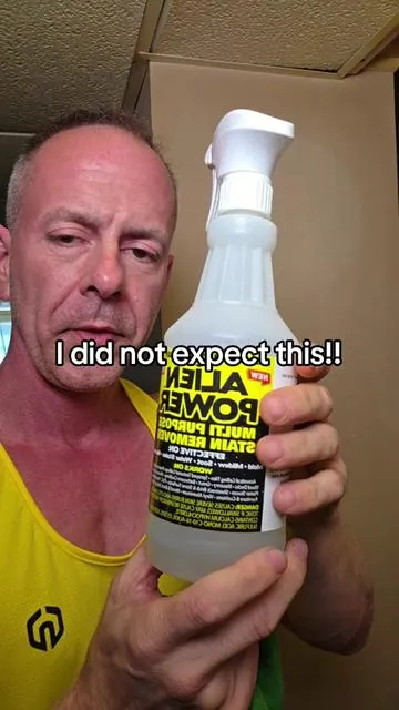 Stain remover. Alien Power  stain remover from Bell and Howell. #stainremover #cleaningproduct  #mold #hiddengems #householdcleaning 