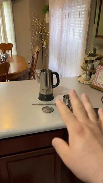 Coffee percolator #coffeetiktok #coffeepercolator #coffeepot #coffeeislife  