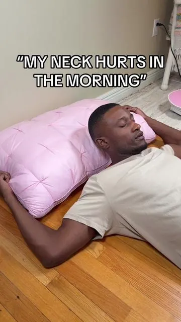 Stiff Neck, Lower Back, Sweating at Night.. could be your pillow #tiktokshopcreatorpicks 
