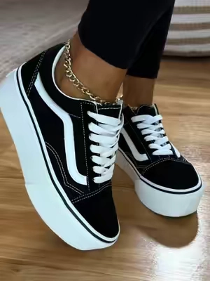 OBSESSED🔥🖤 @vans #vans #vansplatforms #vansoldskool #vansshoes #tiktokshopcreatorpicks 