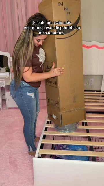 Colchón twin más económico y en más tamaños con envío gratis #tiktokshopstockup #colchones #colchon #Mattress