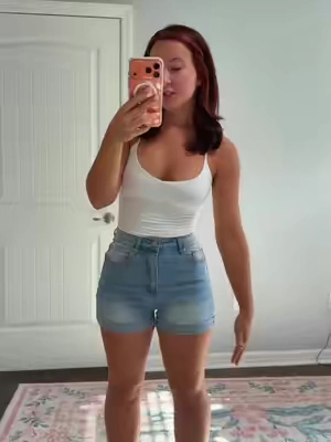 A cute shorter short that doesn’t love to ride up the peach 
