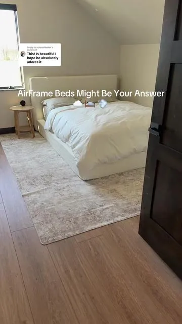 Replying to @schererfiedler isn’t this absolutely perfect? Like, I want this room. #teenagerbedroom #cloudbed #airframe @Recci #tiktokshopcreatorpicks #ad 