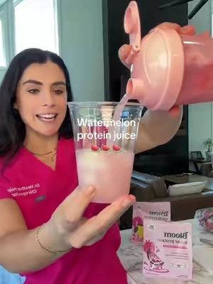 My favorite protein hack 💪🍉 @Bloom Nutrition 